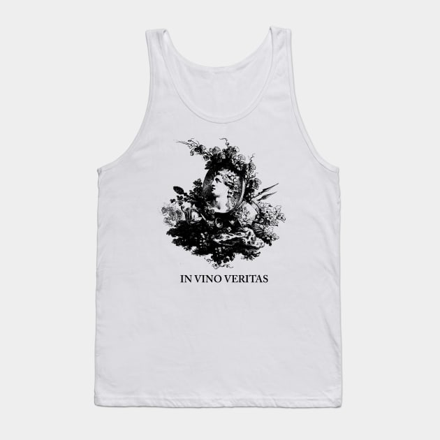 Bacchus In Vino Veritas Tank Top by AmuseThings